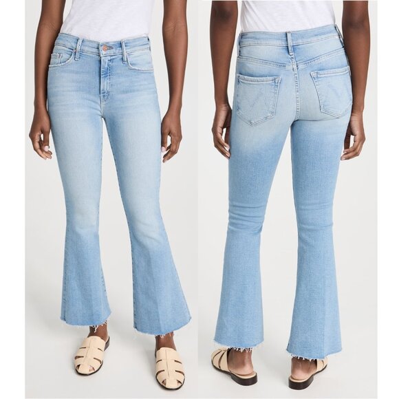 MOTHER The Weekender Fray Jeans Size 26 NWT